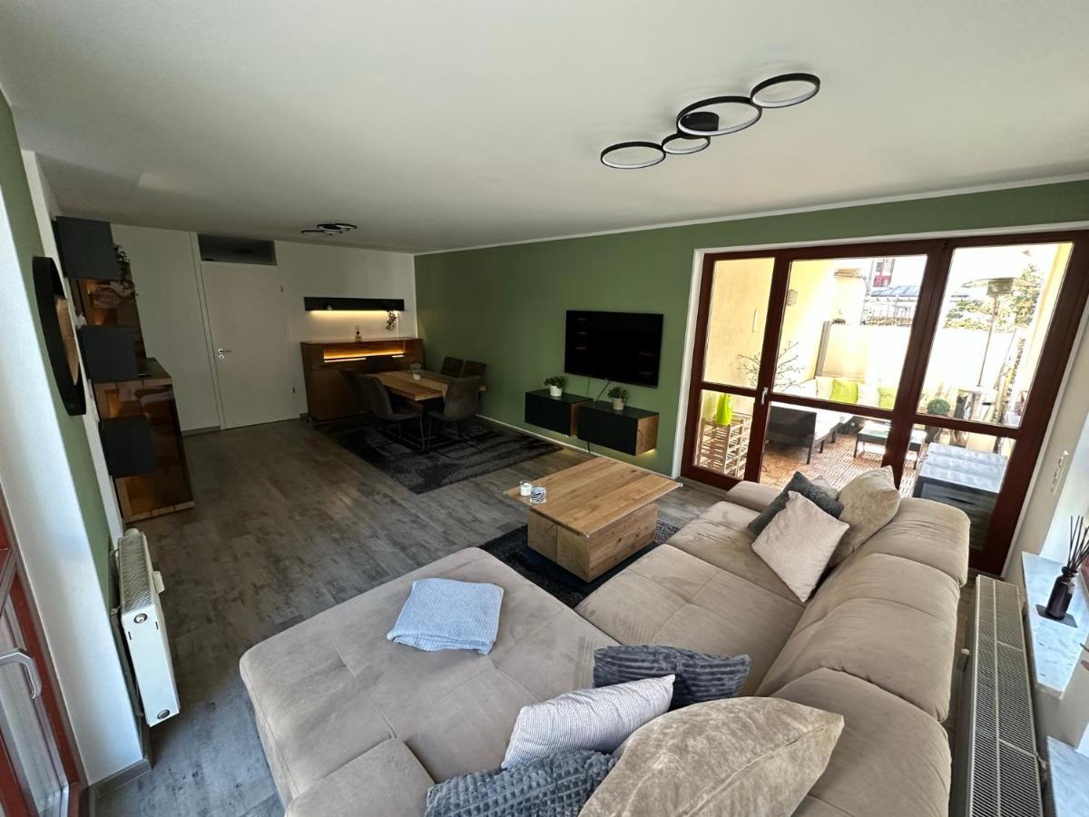 Taucha Fhv01 - Ferienwohnung 100M² 6 Personen Garten Und Terrasse 2X Wc מראה חיצוני תמונה